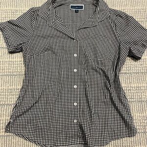 Gingham Button Up Shirt